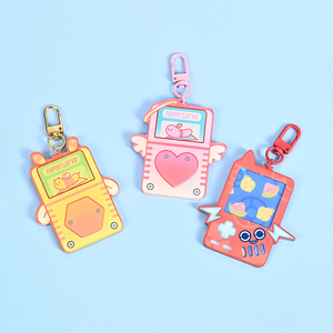 Llavero de acrílico personalizado con diseño de anime, dibujos animados, videojuegos, colgante con marco, estilo mini para teléfono móvil, tendencia de moda, alta calidad UV, venta al por mayor - Product Image 2