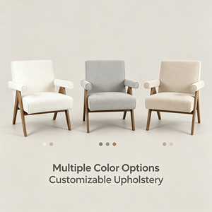 Comfortable Reading Armchair Modern Lounge <b>Chair</b> with Supportive Backrest for Bedroom and <b>Study</b> Areas - Product Image 5