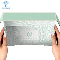 Cajas de Embalaje de Cartón Ecológicas Personalizadas al por Mayor en China para Comida para Llevar, Sushi, Panadería, Donuts, Pasteles, Galletas y Pan