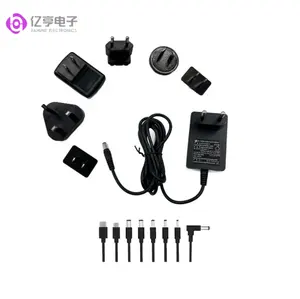 Eahunt电源24v 3w-60w 5v 12v 24v 32v 48v电源适配器电池充电器