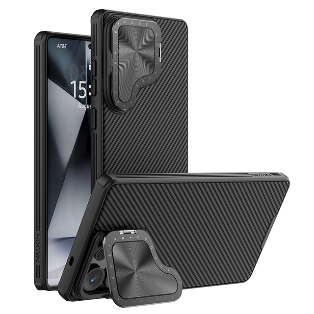 Nillkin CamShield Prop Case Mobile Phone Case Camera Full Protector Kickstand Cover Phone Cases for Samsung Galaxy S25 Ultra