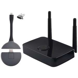 Nouvelle arrivée <span class=keywords><strong>Measy</strong></span> AM1810 Projecteur d'écran sans fil 3 en 1 avec émetteur et récepteur - Product Image 1