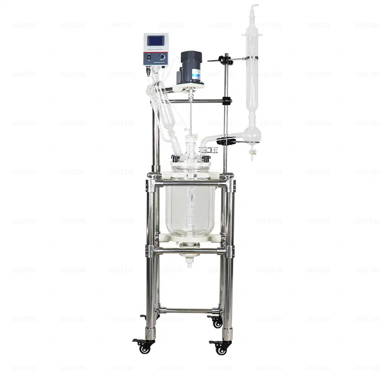 High Pressure Glass Reactor Quartz Glass Reactor Customizable Glass Reactor