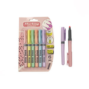 Surligneur à pointe unique à triple usage pour les rapports d'activité Notes de présentation - Product Image 1