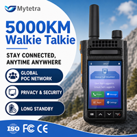 Radio Walkie Talkie MYT V930 4G LTE para Comunicación en Red Pública, Radio POC con WiFi y GPS para Comunicación de Equipos de Despacho