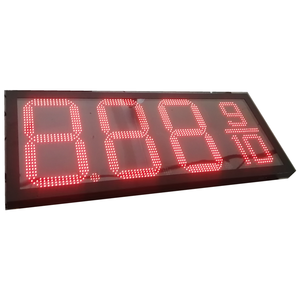 Chất lượng cao trạm xăng pylon dấu hiệu tùy chỉnh dẫn đăng ký quảng cáo cho trạm xăng hiển thị giá gas giá dẫn đăng ký - Product Image 2