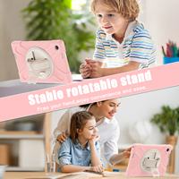 Pour Lenovo Tab 10.1 pouces 2025 étui pour tablette robuste antichoc en Silicone épais pour enfants avec dragonne rotative à l'épaule