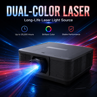 Projecteur laser double couleur 3LCD WUXGA 10000 ANSI Lumens pour projection en fusion de images sur grand écran