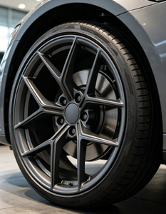 RUNLUN 18/19/20Wide8.0/8.5/9.0/9.5CPD5X114.3/100/108/112/120 New Satin Grey/Shine Black Multi Spoke Cast Aluminum Wheel - Product Image 6