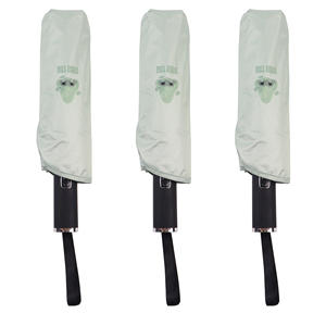 Parapluie pliant Boba Tea Cartoon |   Double usage pour la pluie et le soleil, bords arrondis sécurisés, revêtement noir anti-UV - Product Image 5