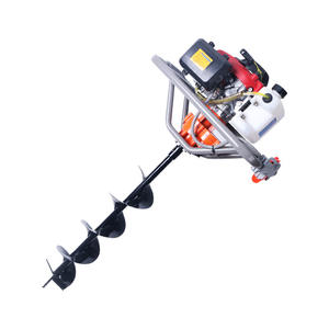 Herramientas de Jardín, Taladro de <span class=keywords><strong>Tierra</strong></span> de 52cc de Desplazamiento, Máquina Excavadora de Engranajes Helicoidales de 2 Tiempos - Product Image 1