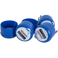 Tapas de 5 galones para botella de agua, sin BPA, tamaño del cuello de 55mm, alta calidad, con anillo interior Doble