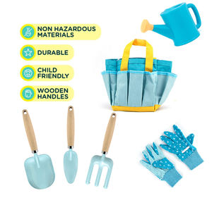 Vente chaude ensemble d'outils de jardin pour enfants pelle râteau truelle enfants ensemble d'outils de jardinage pour enfants cadeau - Product Image 4