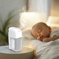 CREAROMA H2 Diffuseur d'arômes commercial 200 ml à piles, écologique, avec télécommande pour hall d'hôtel, parfum sans eau