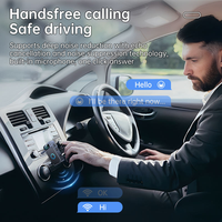 Récepteur-émetteur audio sans fil HIGI Mini, kit voiture Bluetooth mains libres portable