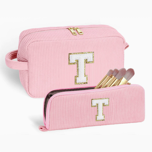 <span class=keywords><strong>Pochette</strong></span> de voyage cosmétique en tissu de serviette avec fermeture éclair, logo personnalisé, adorable, pour adolescentes, cadeau d'anniversaire, pliable - Product Image 5