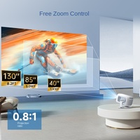Vente chaude d'usine X3AR Mini projecteur intelligent de jeu éducatif portable LED 200 lumens 4K blanc avec WiFi 6