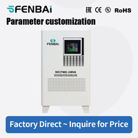 Régulateur de tension automatique monophasé haute puissance FENBAI 10KVA 220V 10000VA Stabilisateur AC