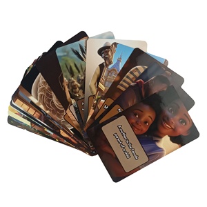 Cartes éducatives pour enfants personnalisées, cartes d'apprentissage sur <span class=keywords><strong>la</strong></span> <span class=keywords><strong>culture</strong></span> des Caraïbes de qualité supérieure, fabricant - Product Image 1