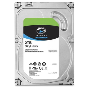 Seagate SkyHawk 2TB Sabit Disk (ST2000VX008) 3.5" SATA 6Gb/s HDD, NVR/DVR Güvenlik Masaüstü Bilgisayarı için Kullanılmış - Product Image 1