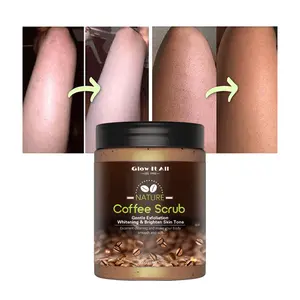 Natuurlijke Revitaliserende Huid Zachte Scrub Body Scrub Hydraterende Koffie Stand Up Scrub