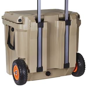 Glacière isotherme Kuer Cooler 45L rotomoulée avec roues, étanche, pour le camping et la pêche - Product Image 3