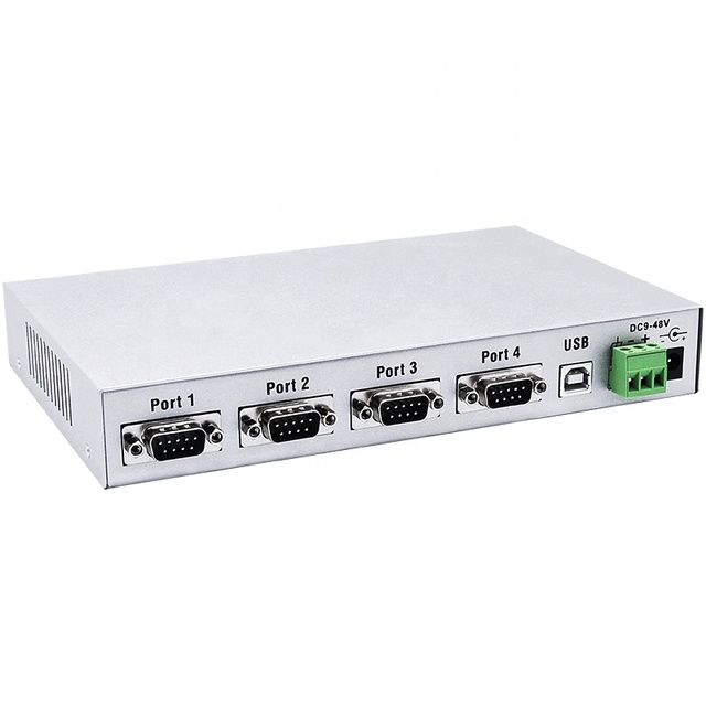 USB 1.1/2.0 RS-232 4 Ports Serial Converter Hub V2.0 UOTEK UT-860 2Mbps Transmission Supports Win/Mac/Linux CE FCC Certified