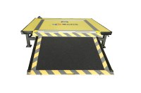 Nouvelle rampe électrique coulissante en aluminium Tengyun PR3B manuelle-automatique pour l'aménagement/la mise à niveau des autobus urbains (pour personnes à mobilité réduite)