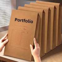 Bolsa de Papel Kraft Grueso Personalizada al por Mayor, Autoadhesiva, Tamaño A4, para Documentos de Oficina