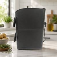 Nouvel arrivage : Friteuse à air électronique à LED, sans huile, double panier 6L+6L, four à cuisson rapide