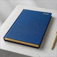 Planificateur hebdomadaire personnalisé non daté A5, carnet à couverture rigide avec reliure cousue, classeur de budget avec pages en papier