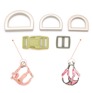 Hebilla de aleación de zinc con anilla en D, 25MM 20MM 15MM, sólida, para accesorios de bolsas de té, arneses de mascotas, correas de hombro para exteriores, duradera - Product Image 2