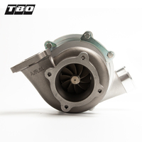 Turbocompresseur TBO G35-1050(GT) à roue de compresseur en aluminium avec double roulement à billes en céramique, AR 0.63 T3 4 boulons, neuf, universel