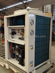 เครื่องทำน้ำอุ่นแบบไร้ถัง 12 R32 Evi Air Source Heat Pump  วัสดุสแตนเลส สำหรับใช้ในบ้าน ภายนอกบ้าน รถยนต์ โรงแรม  ฮีทปั๊ม 12kw แบบแยกส่วน EVI Heat - Product Image 5
