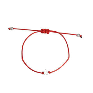 Braccialetto minimalista in acciaio inossidabile con <span class=keywords><strong>filo</strong></span> di cera a mano semplice <span class=keywords><strong>amore</strong></span> e amicizia coppia di gioielli artigianali - Product Image 5