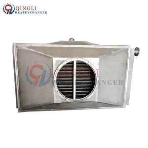 Steel Flue Gas Waste Heat Recovery Exchanger Economizers for Boilers