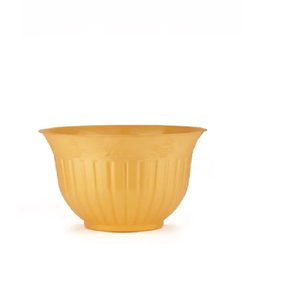 Pot de fleurs décoratif en plastique Love Fresh de 9,5 pouces pour plantes d'intérieur et d'extérieur, maison et jardin - Product Image 2