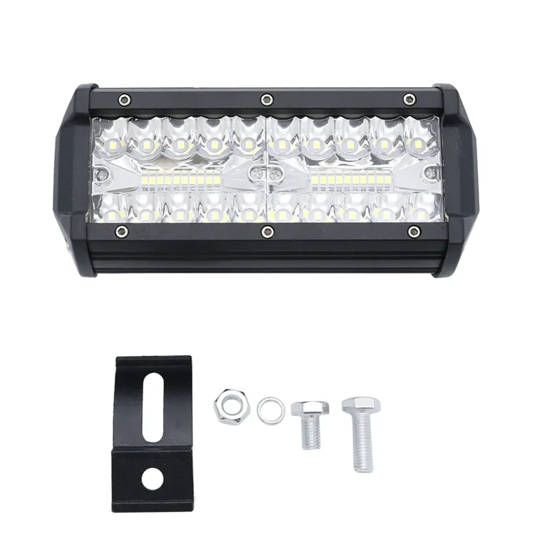 7 Zoll LED-Lichttaste Fleck-Fluss-Combo-Streifen 4x4 Autos Led Nebelscheinwerfer für Jeeps Lkw Gelände-LED-Fahrlicht