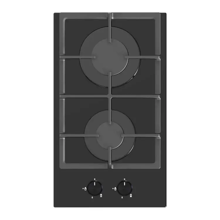 Venta al por mayor hogar cocina Gas cocina Mesa portátil encimera estufa de Gas 2 quemadores