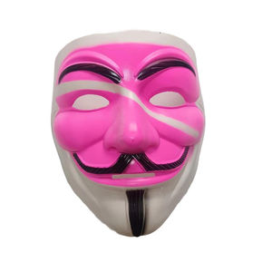 Halloween Carnaval Plastique Fantôme Étape Danse Film Thème V Masque Visage <span class=keywords><strong>Horreur</strong></span> Danse Fête Masque - Product Image 3