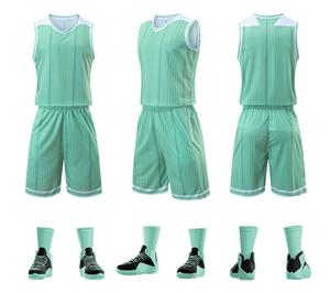 Desain sublimasi kustom kaus basket warna oranye perguruan tinggi hitam dan merah pakaian olahraga - Product Image 6