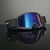 Lunettes de moto tout-terrain personnalisées en gros avec sangles réglables, protection UV et anti-buée, lunettes de ski tout-terrain pour moto
