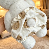 [Uniquement la tenue] Accessoire de poupée pour usage domestique : Short en satin pour poupée ours Lina articulée de 30 cm, style dessin animé, en peluche, pour poupée Teddy Bear