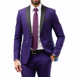 <span class=keywords><strong>Costume</strong></span> <span class=keywords><strong>italien</strong></span> à prix bas, design élégant, coupe ajustée, col châle, simple boutonnage, ensemble 2 pièces pour <span class=keywords><strong>mariage</strong></span>, pour <span class=keywords><strong>homme</strong></span> - Product Image 5
