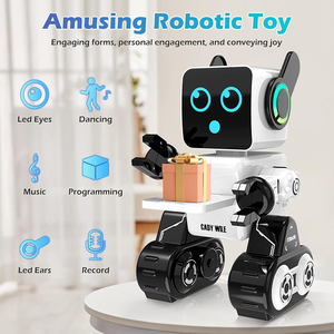Juguete Robot Interactivo con Control por Voz, Grabación y Cambio de Voz Activados por Aplausos, Caja Fuerte Ahorradora de Dinero con Función de Canto y Baile para Niños - Product Image 2