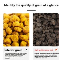 Aliments secs pour chiens en gros, sans céréales, à base de viande fraîche (poulet, canard, morue, poisson de haute mer), sacs de 5 livres pour chiens adultes, chiots, grands et petits chiens