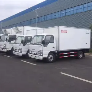 JMC ISUZU DONGFENG 4X2 5 Tonnen Kälteluftwagen Gefrierschrank Lkw Werk Kühlschrank Lkw zu verkaufen