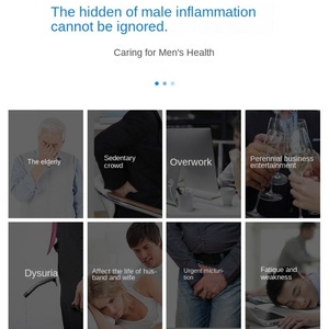 Masajeador de Próstata Masculino para el Cuidado de la Salud, con Luz Roja Infrarroja, Temporizador, Compresa Caliente, Aparato de Fisioterapia Automático para Sedentarios - Product Image 4