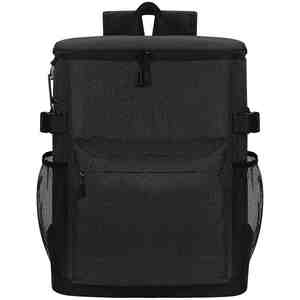 Grand sac isotherme souple avec compartiment à fermeture éclair pour dégagement facile, idéal pour le campus et les activités de plein air - Product Image 3