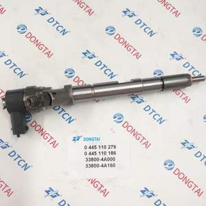 หัวฉีดคอมมอนเรล0445110279 0445110186 33800-4A000สำหรับ Hyunda1จ้องมอง x Sorent0 H1ชิ้นส่วน ZDT0PA - Product Image 2